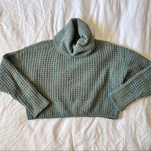 Garage turtleneck crop top